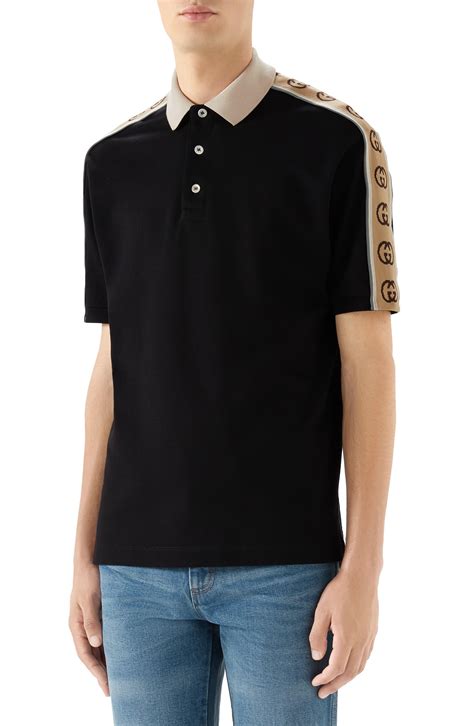 gucci stripe polo replica